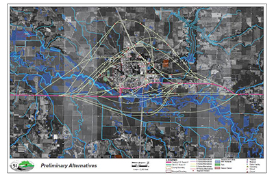 Original Corridor Alternatives