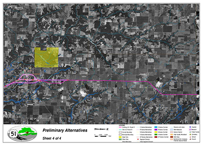 Preferred Corridor Alternatives